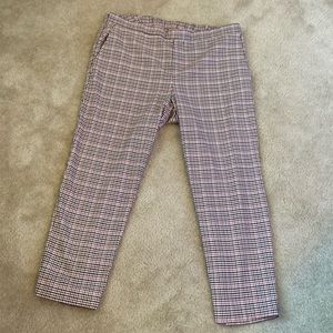 Plaid Old Navy slacks